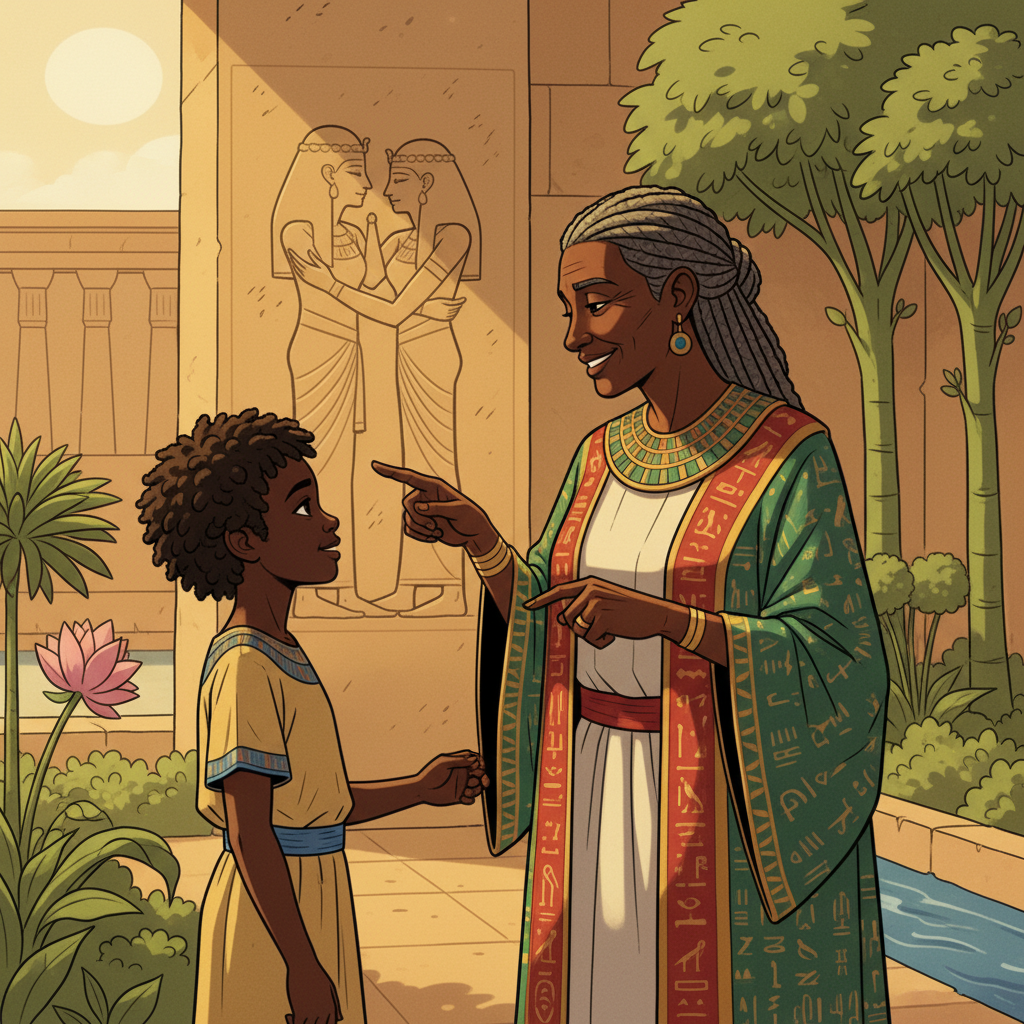 The Story of Ausar — Life, Death, and Life Again — illustration 12