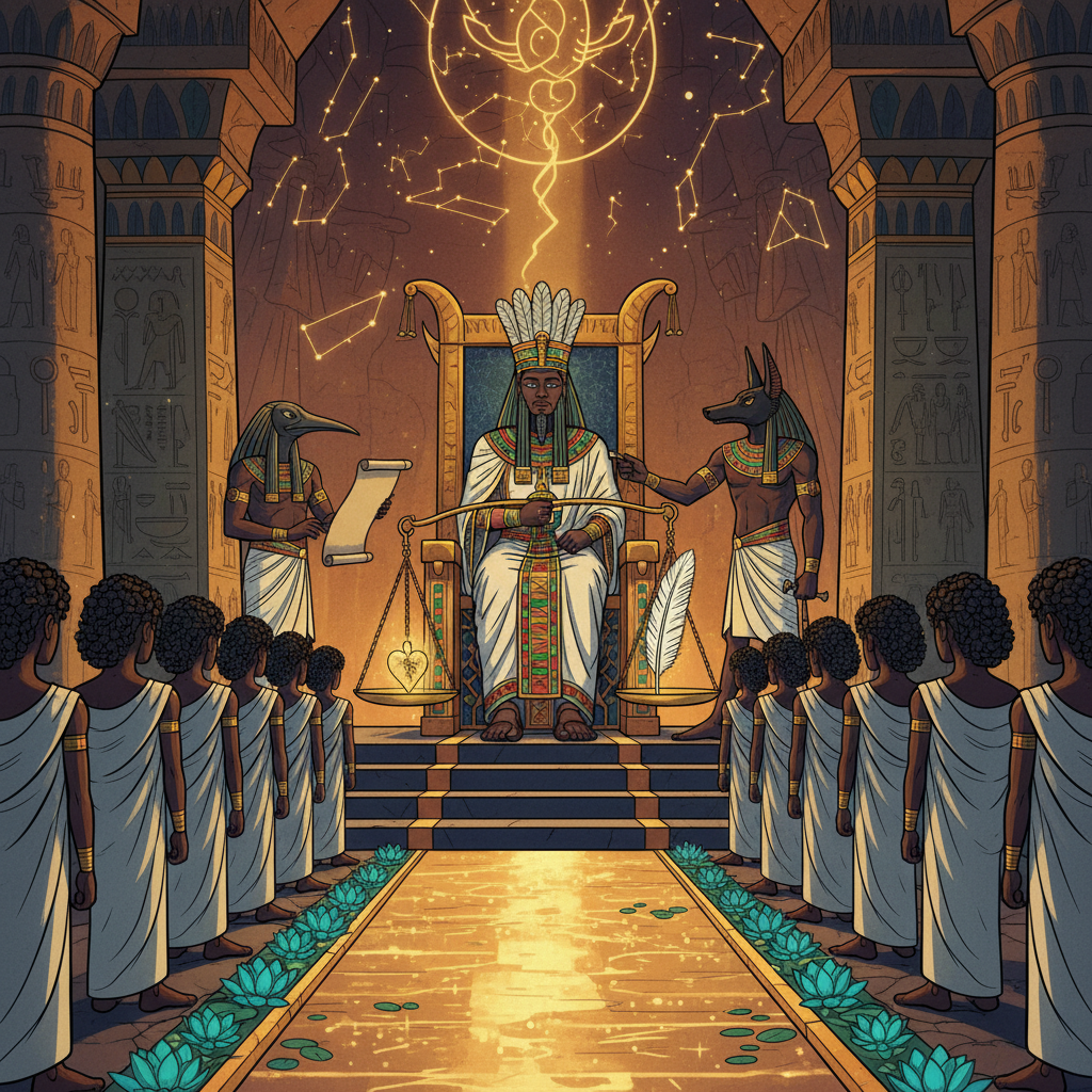 The Story of Ausar — Life, Death, and Life Again — illustration 6
