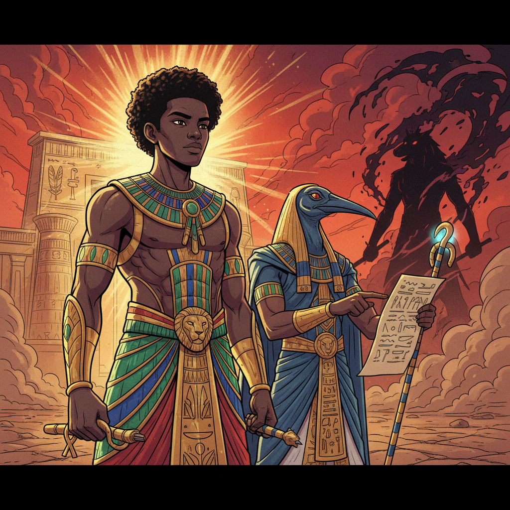 The Story of Ausar — Life, Death, and Life Again — illustration 8