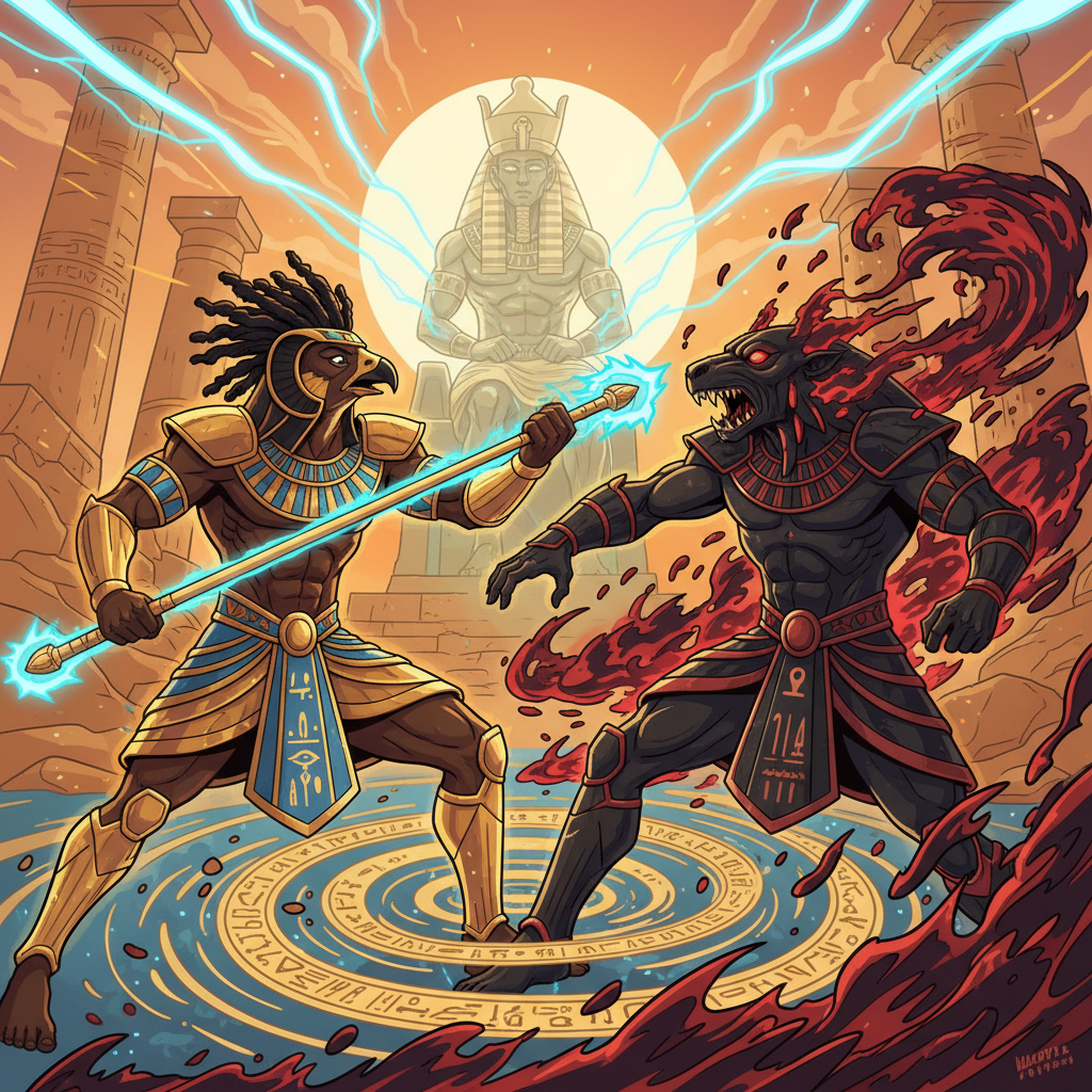 The Story of Ausar — Life, Death, and Life Again — illustration 9