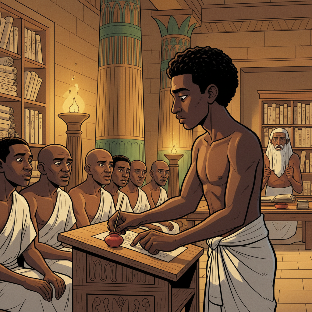 The Maxim He Wrote With His Feet — illustration 11