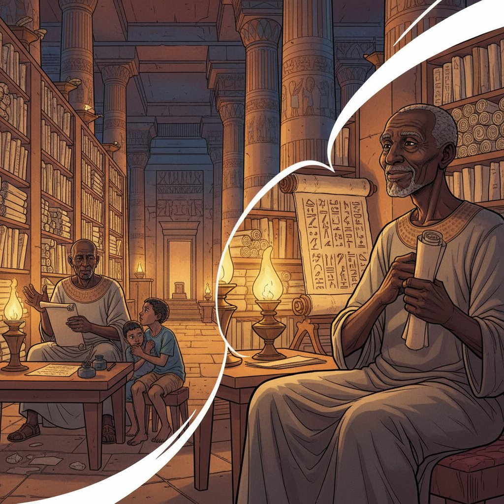 The Maxim He Wrote With His Feet — illustration 20