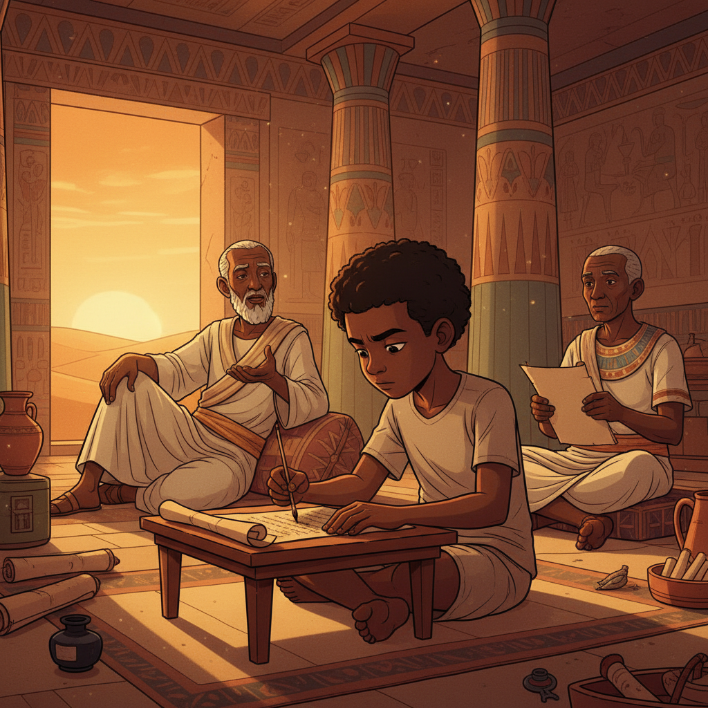 The Maxim He Wrote With His Feet — illustration 4