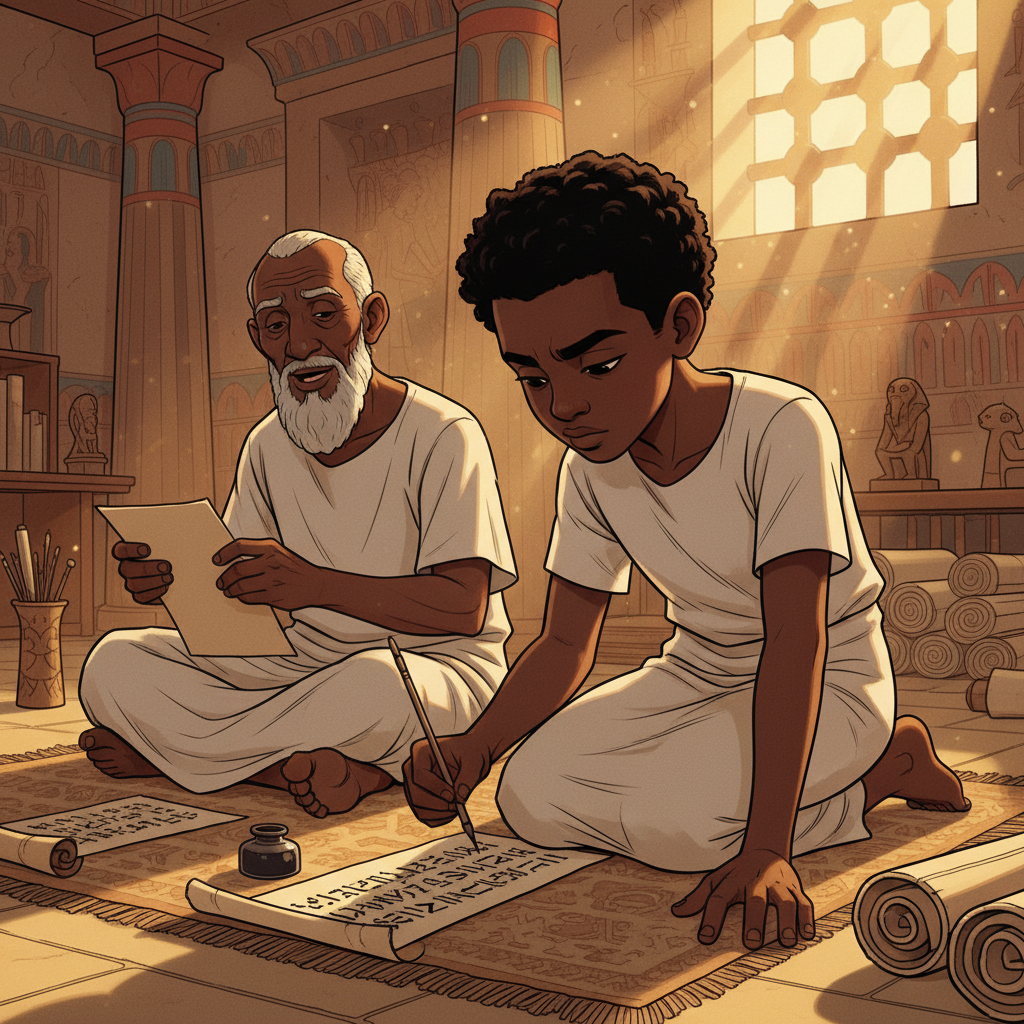 The Maxim He Wrote With His Feet — illustration 7