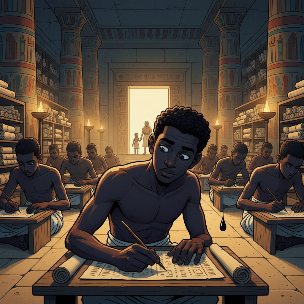 The Maxim He Wrote With His Feet — illustration 9