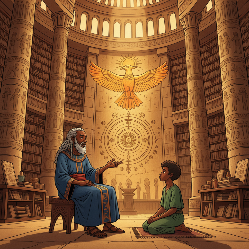 The Bennu and Eternal Return — Africa's Gift to World Mythology — illustration 1