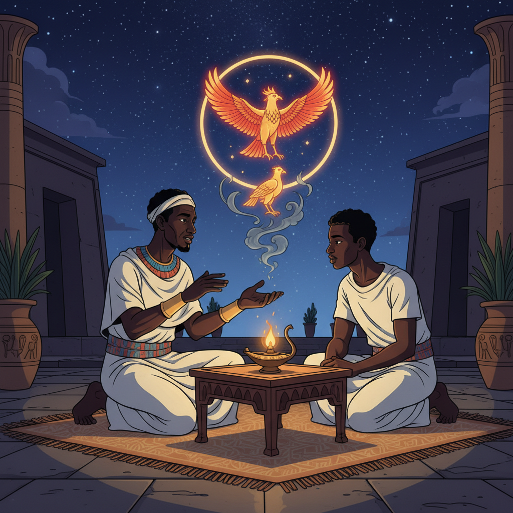 The Bennu and Eternal Return — Africa's Gift to World Mythology — illustration 2