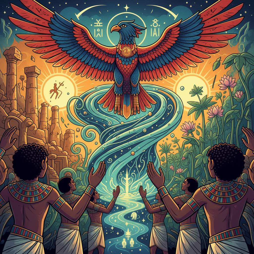 The Bennu and Eternal Return — Africa's Gift to World Mythology — illustration 14
