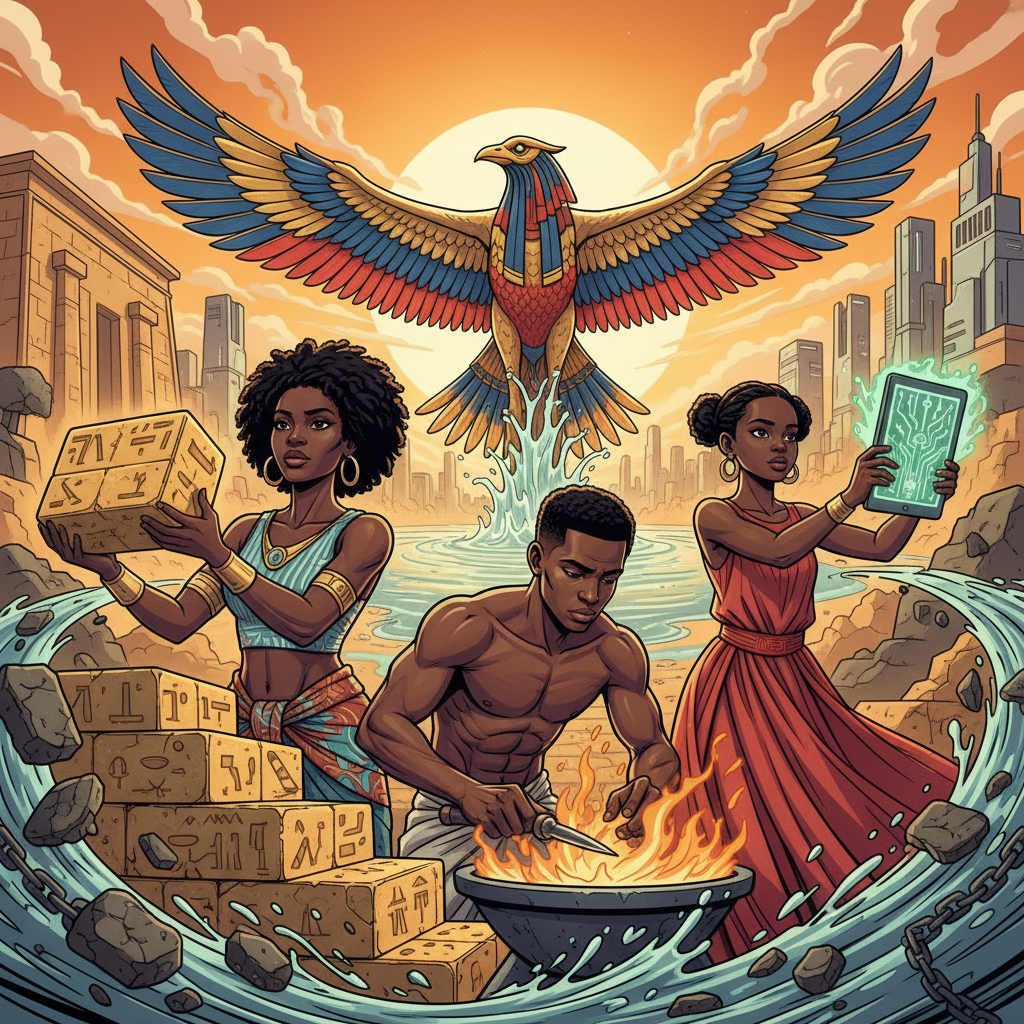 The Bennu and Eternal Return — Africa's Gift to World Mythology — illustration 15