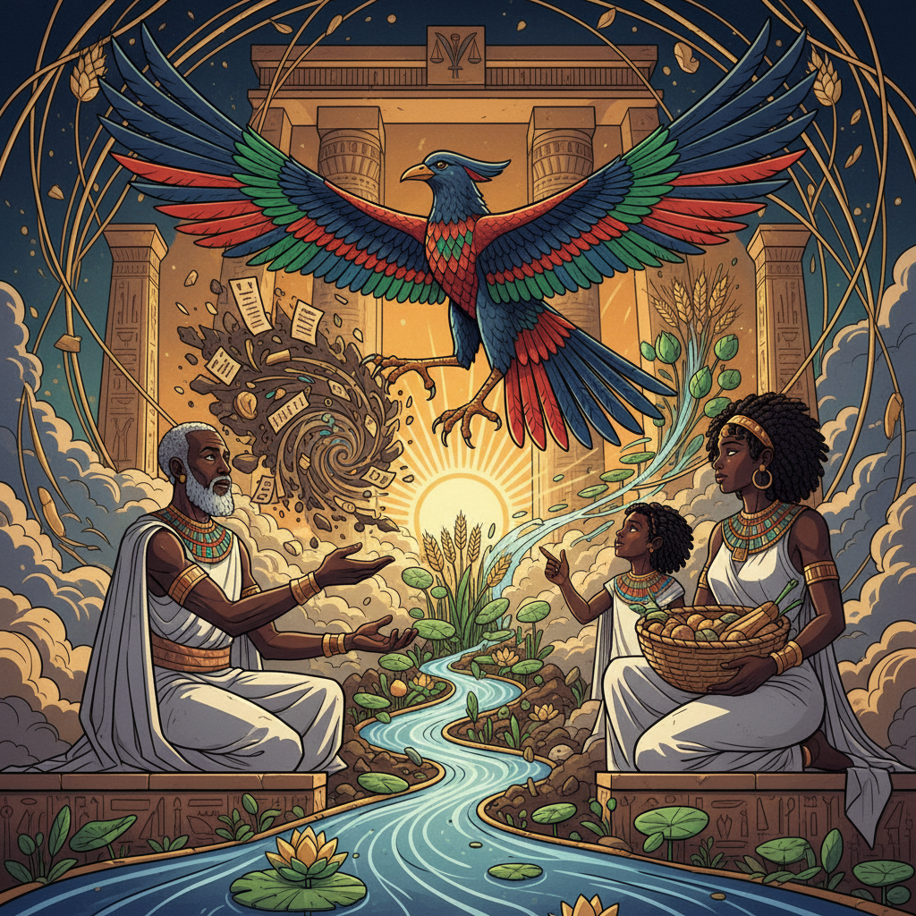 The Bennu and Eternal Return — Africa's Gift to World Mythology — illustration 18