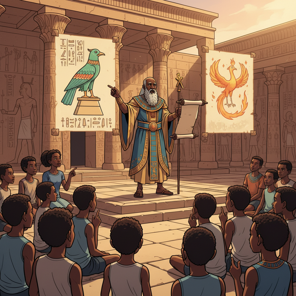 The Bennu and Eternal Return — Africa's Gift to World Mythology — illustration 5