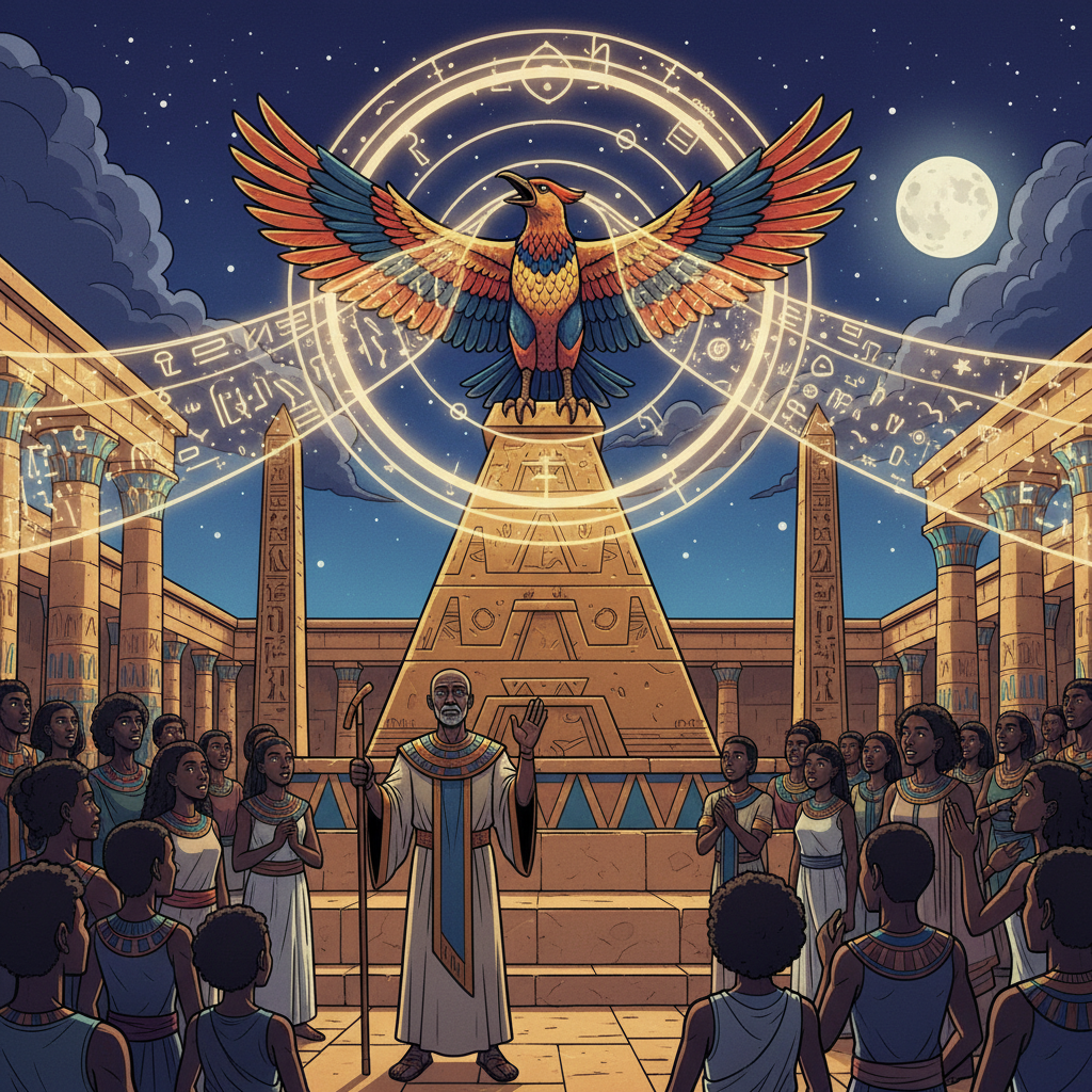 The Bennu and Eternal Return — Africa's Gift to World Mythology — illustration 9