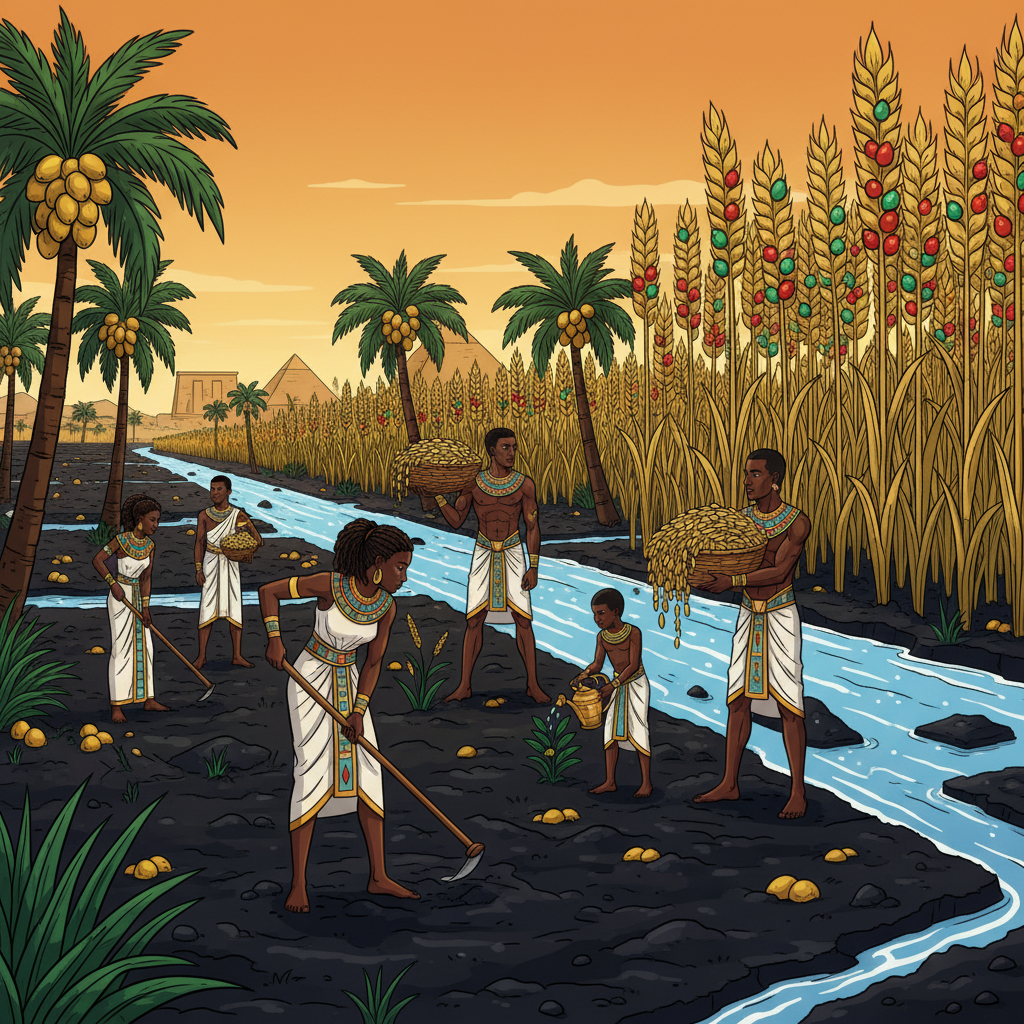 Sekhet-Aaru — Paradise as Continuation, Not Escape — illustration 11