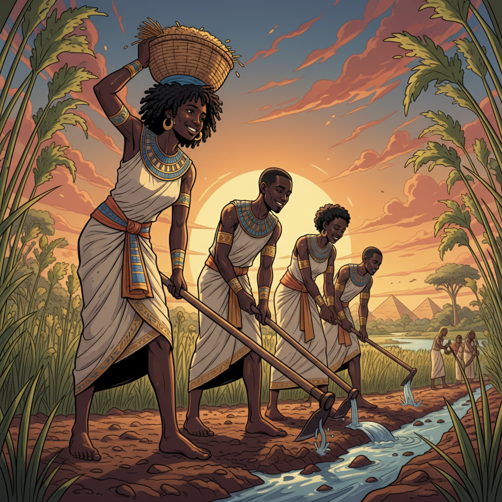 Sekhet-Aaru — Paradise as Continuation, Not Escape — illustration 14