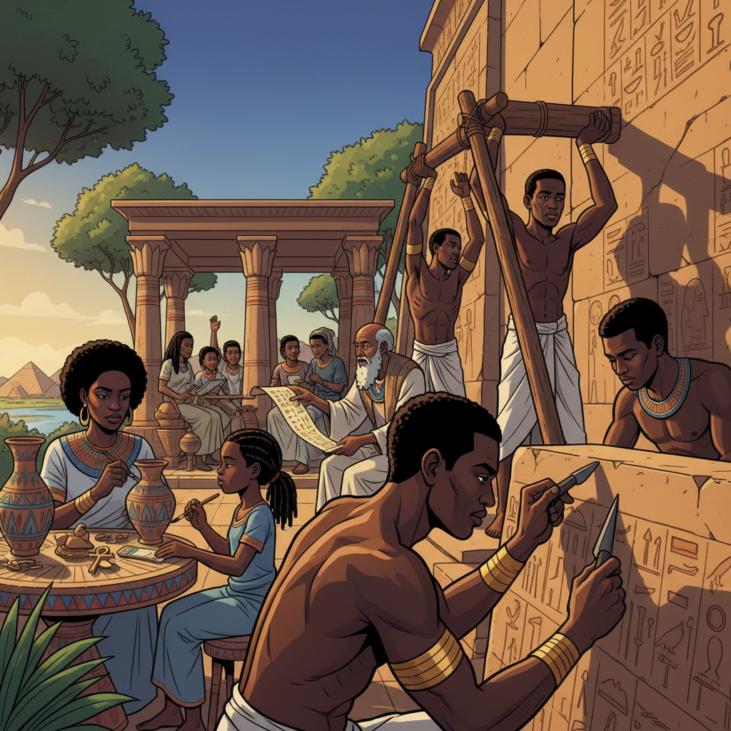 Sekhet-Aaru — Paradise as Continuation, Not Escape — illustration 15