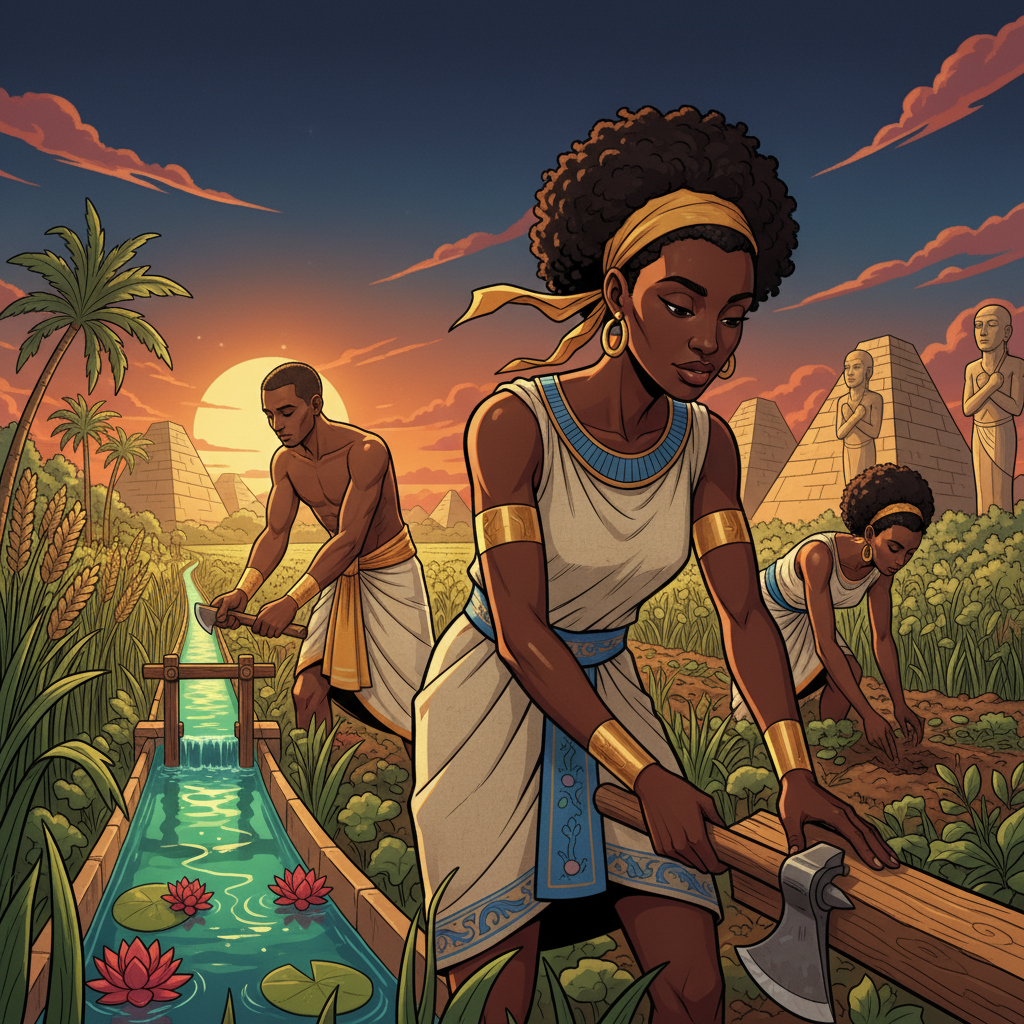 Sekhet-Aaru — Paradise as Continuation, Not Escape — illustration 17