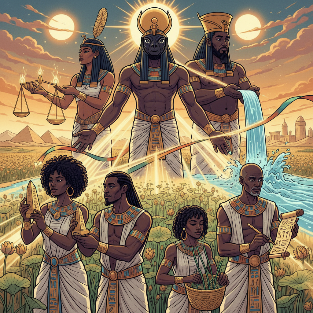 Sekhet-Aaru — Paradise as Continuation, Not Escape — illustration 18