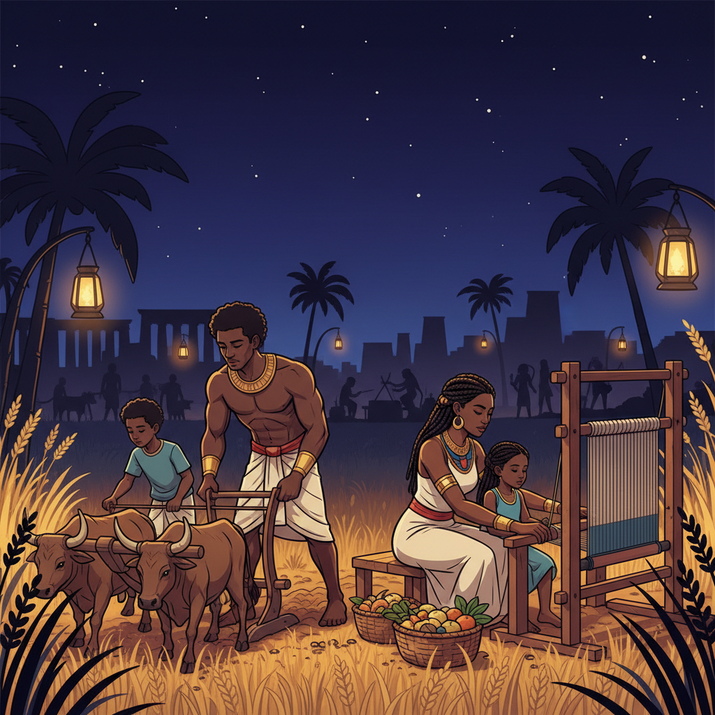 Sekhet-Aaru — Paradise as Continuation, Not Escape — illustration 3