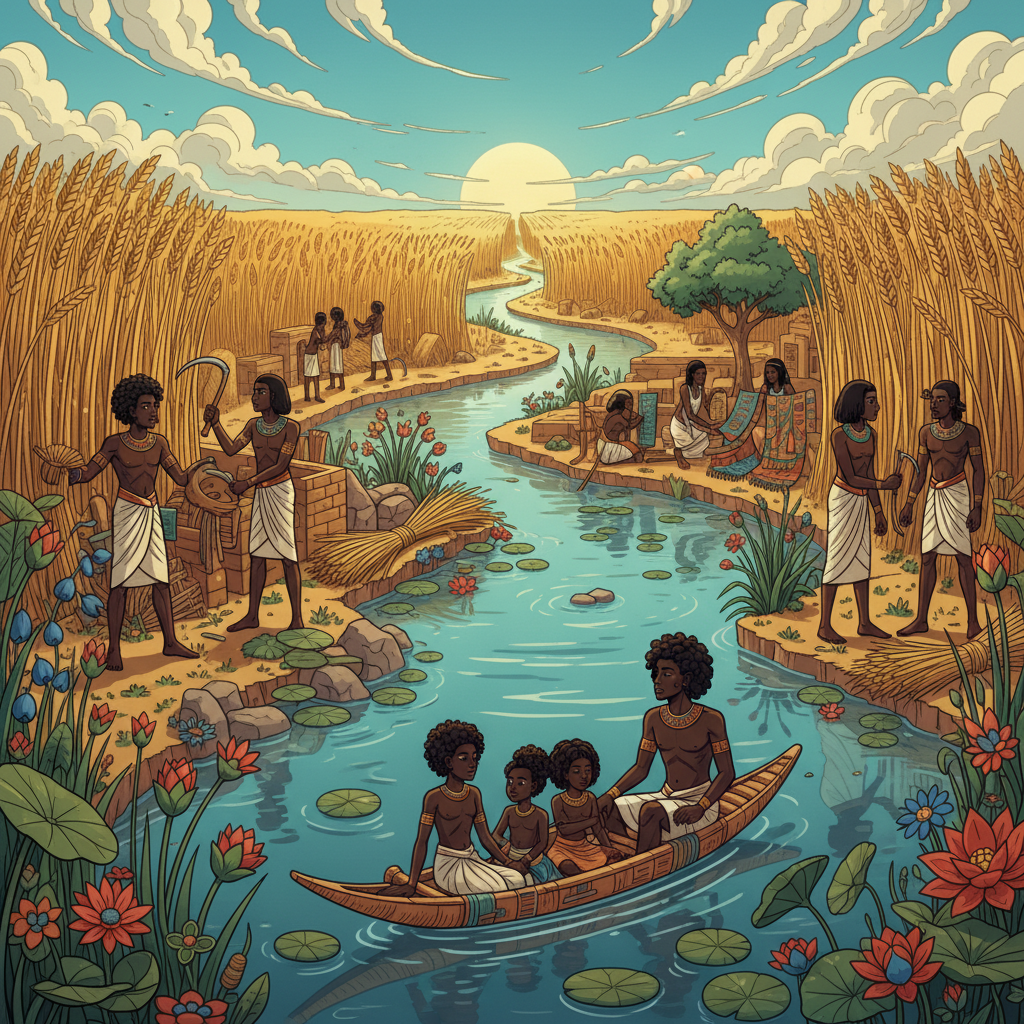 Sekhet-Aaru — Paradise as Continuation, Not Escape — illustration 4