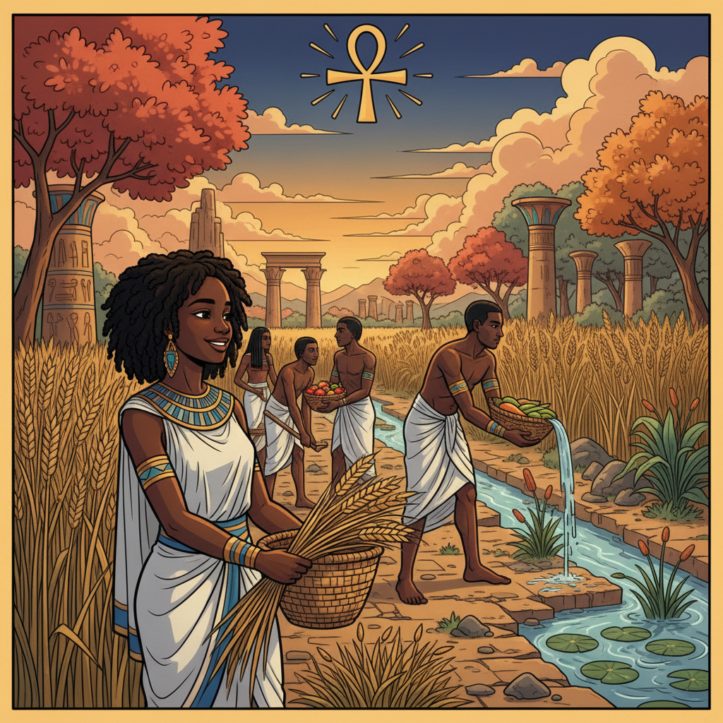 Sekhet-Aaru — Paradise as Continuation, Not Escape — illustration 5