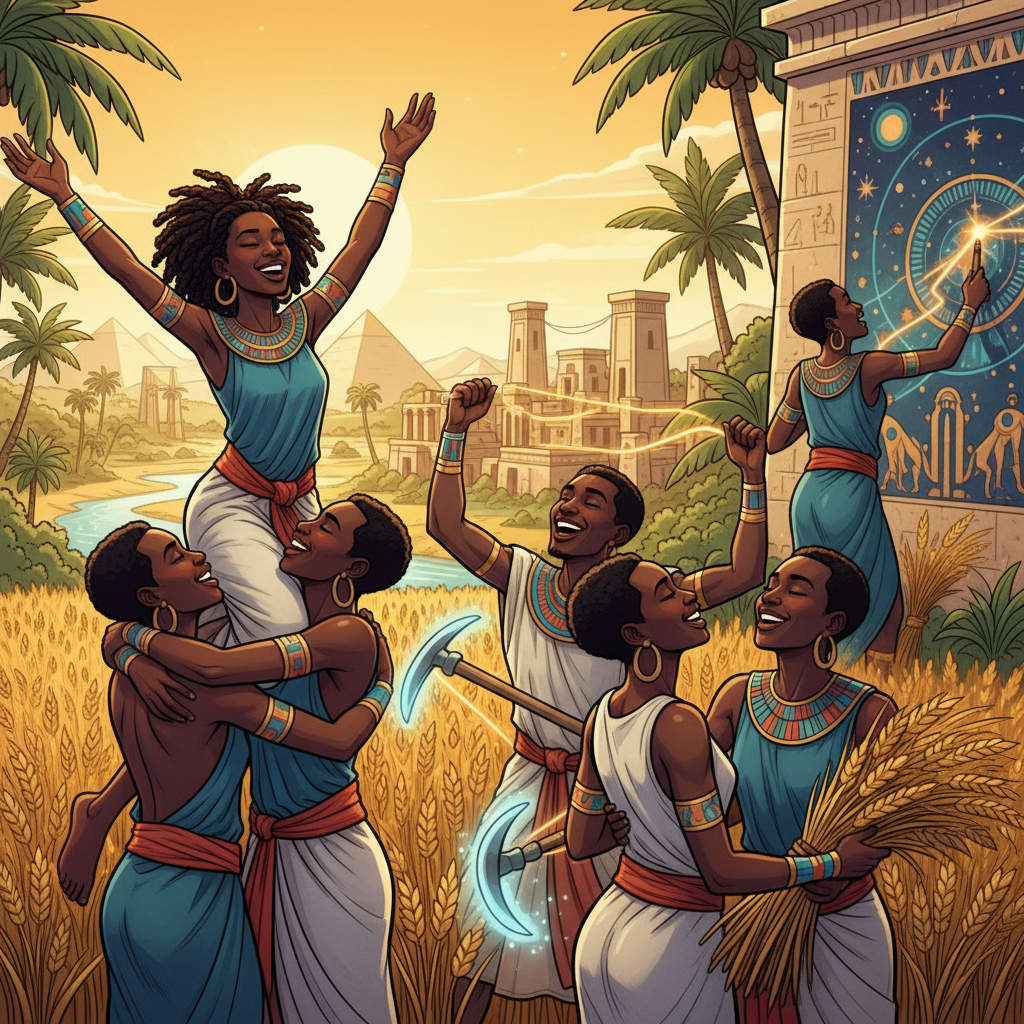 Sekhet-Aaru — Paradise as Continuation, Not Escape — illustration 8