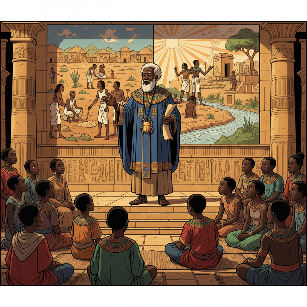 Sekhet-Aaru — Paradise as Continuation, Not Escape — illustration 9