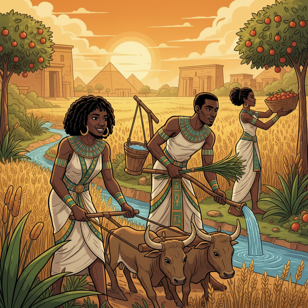 Sekhet-Aaru — Paradise as Continuation, Not Escape — illustration 10