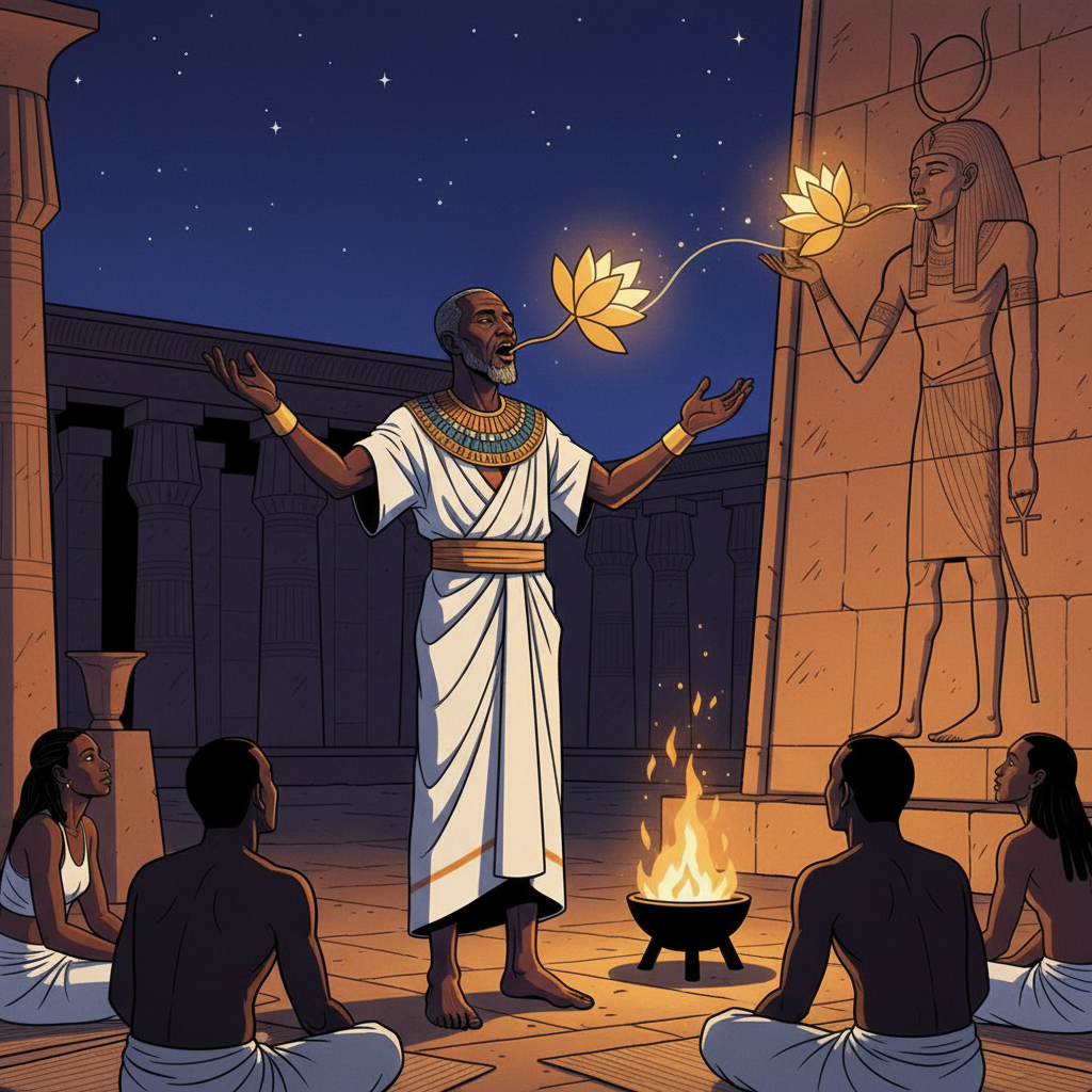 Nefertem and the Lotus — Beauty, Suffering, and the Ethics of Care — illustration 12