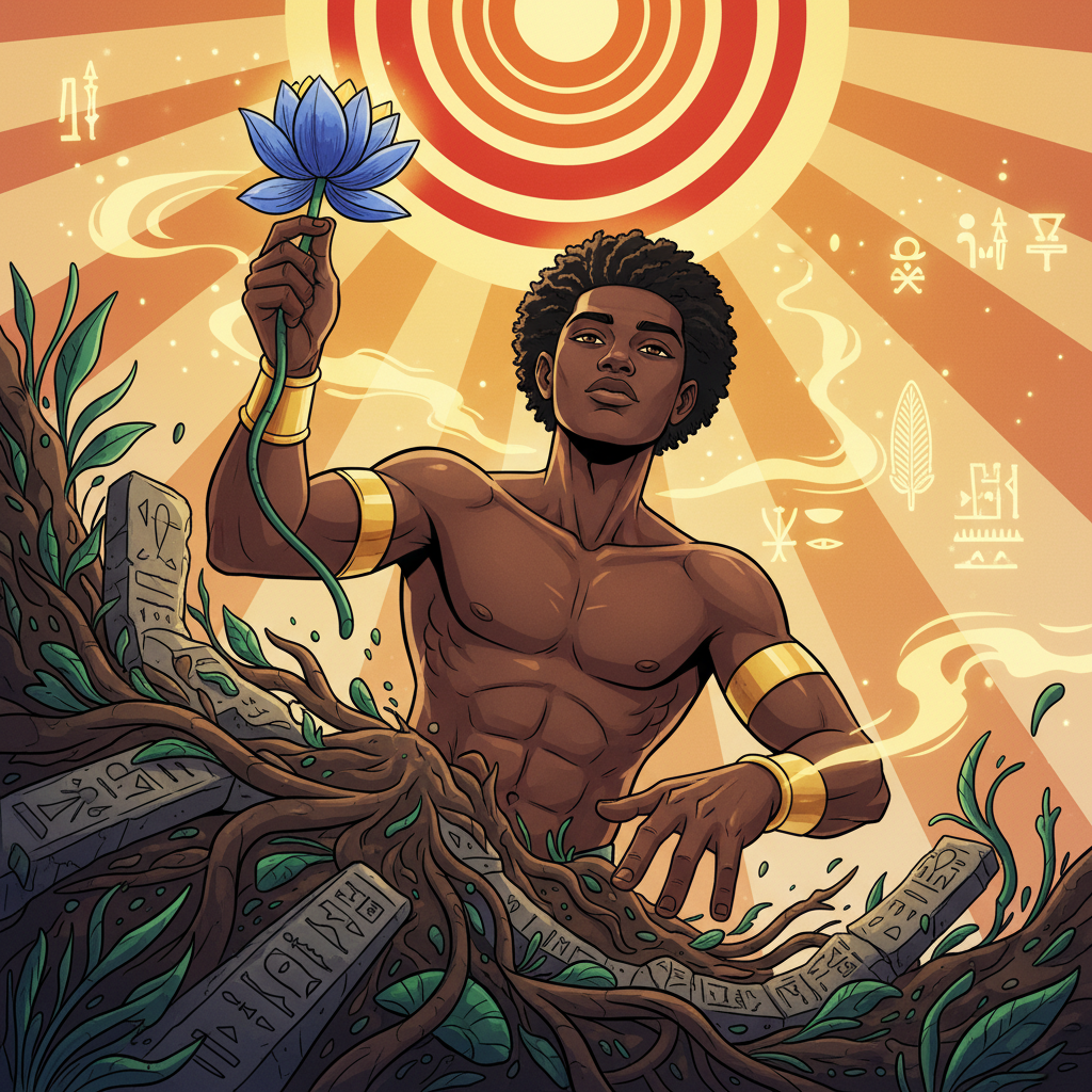 Nefertem and the Lotus — Beauty, Suffering, and the Ethics of Care — illustration 14
