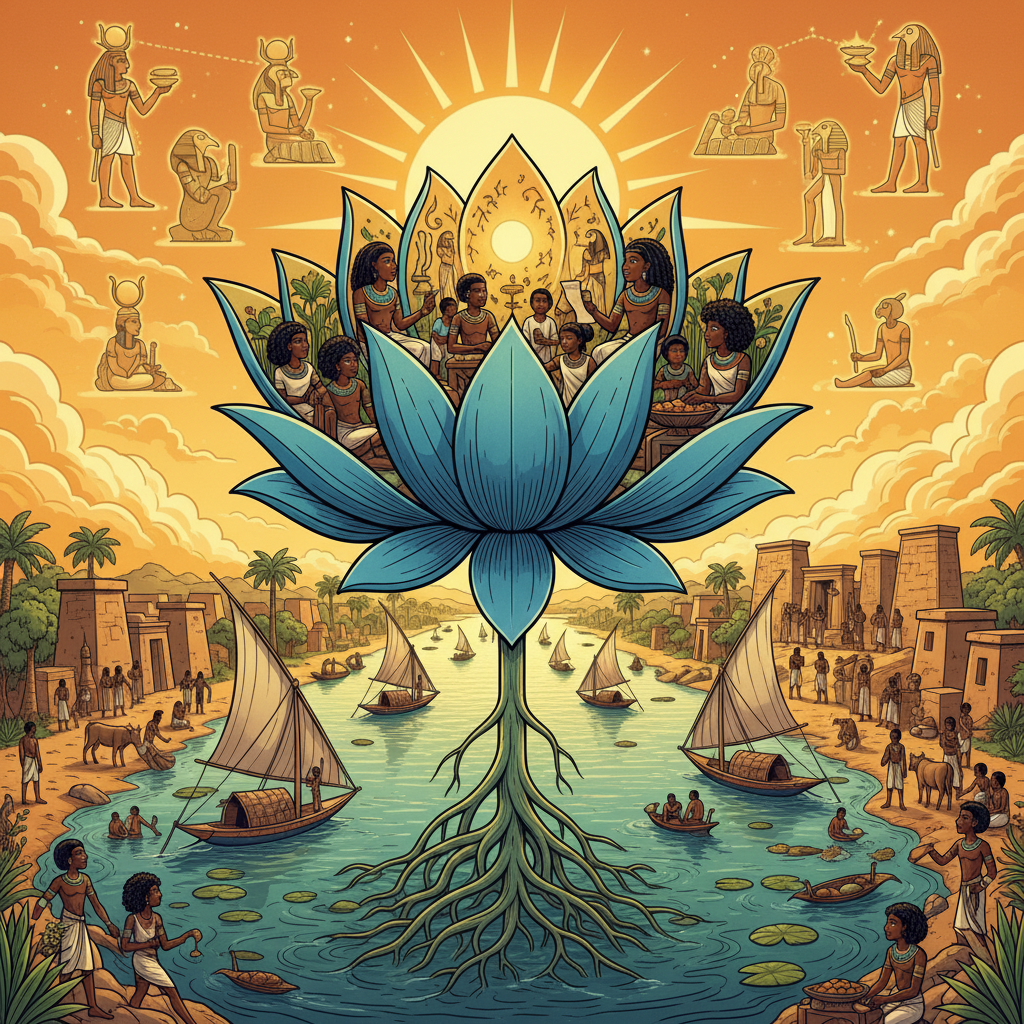 Nefertem and the Lotus — Beauty, Suffering, and the Ethics of Care — illustration 20