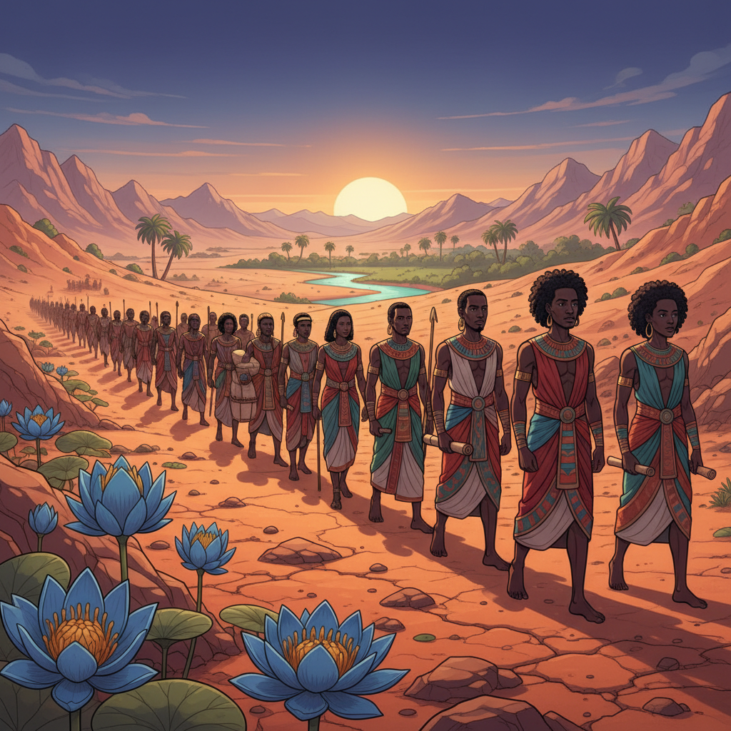 Nefertem and the Lotus — Beauty, Suffering, and the Ethics of Care — illustration 8