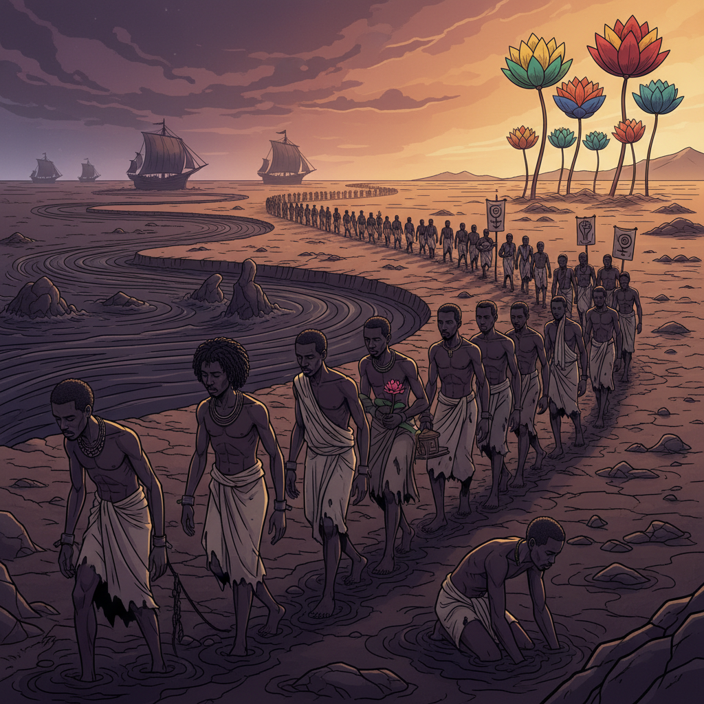 Nefertem and the Lotus — Beauty, Suffering, and the Ethics of Care — illustration 9