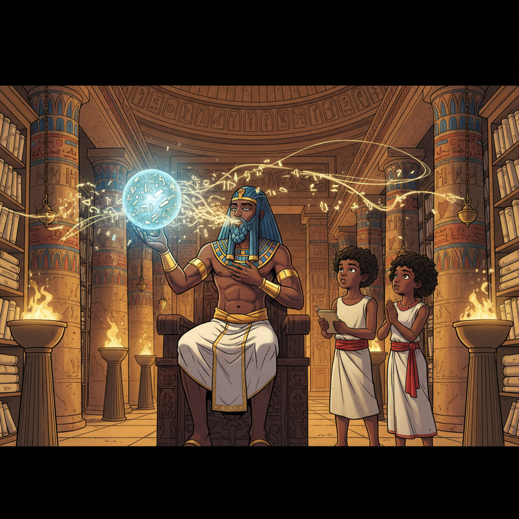 Ren and Heka — Language as the Architecture of Reality — illustration 3