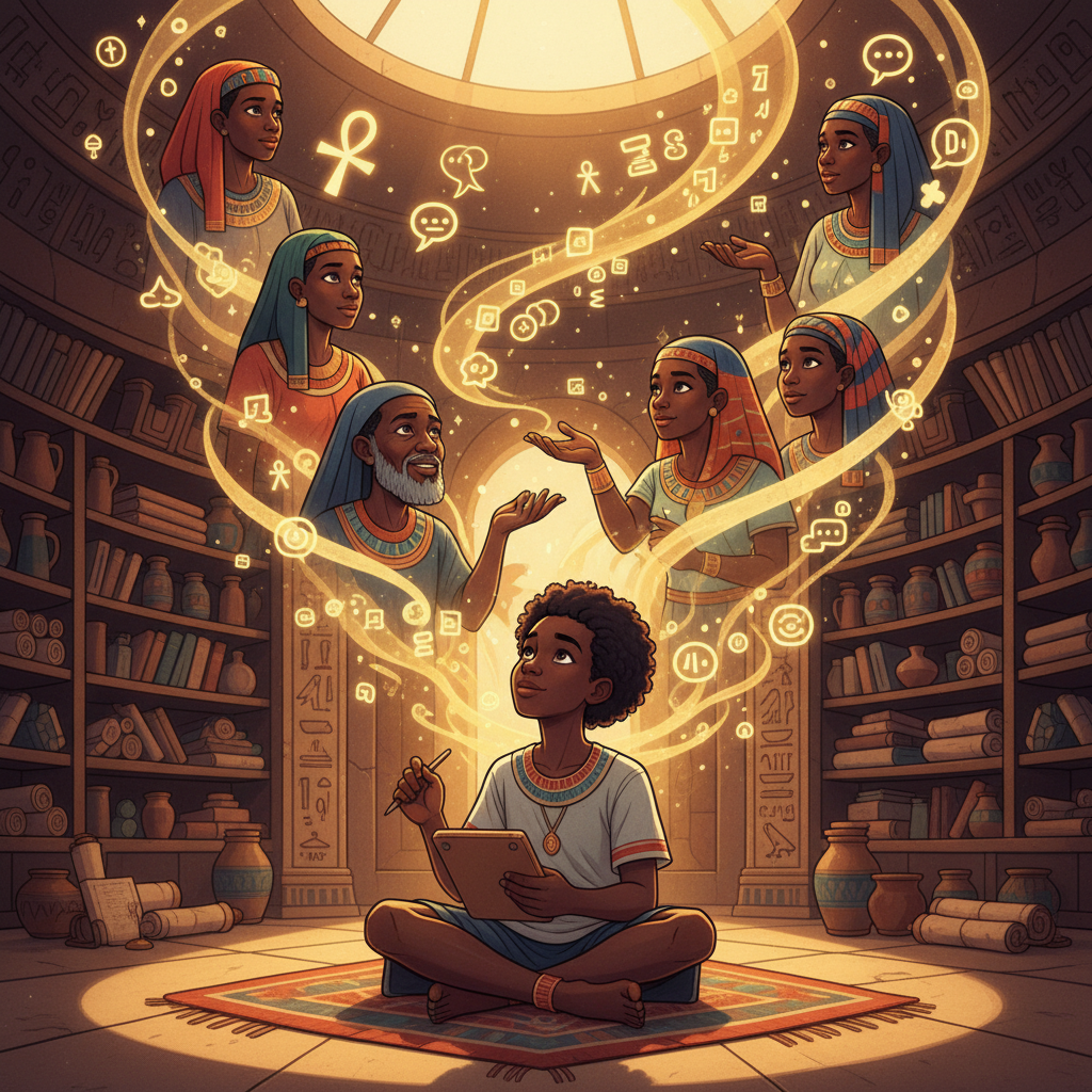 Ren and Heka — Language as the Architecture of Reality — illustration 22