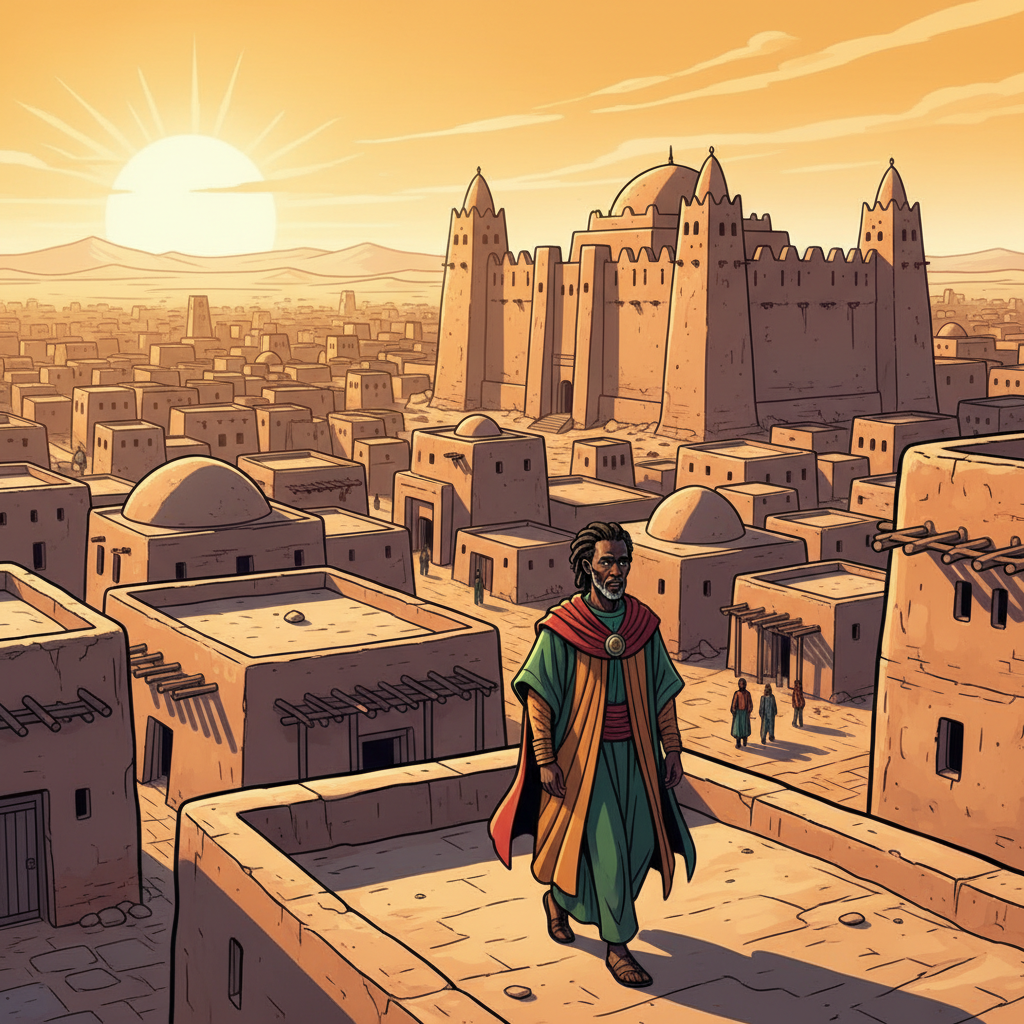 The Silence of Sankore — illustration 1