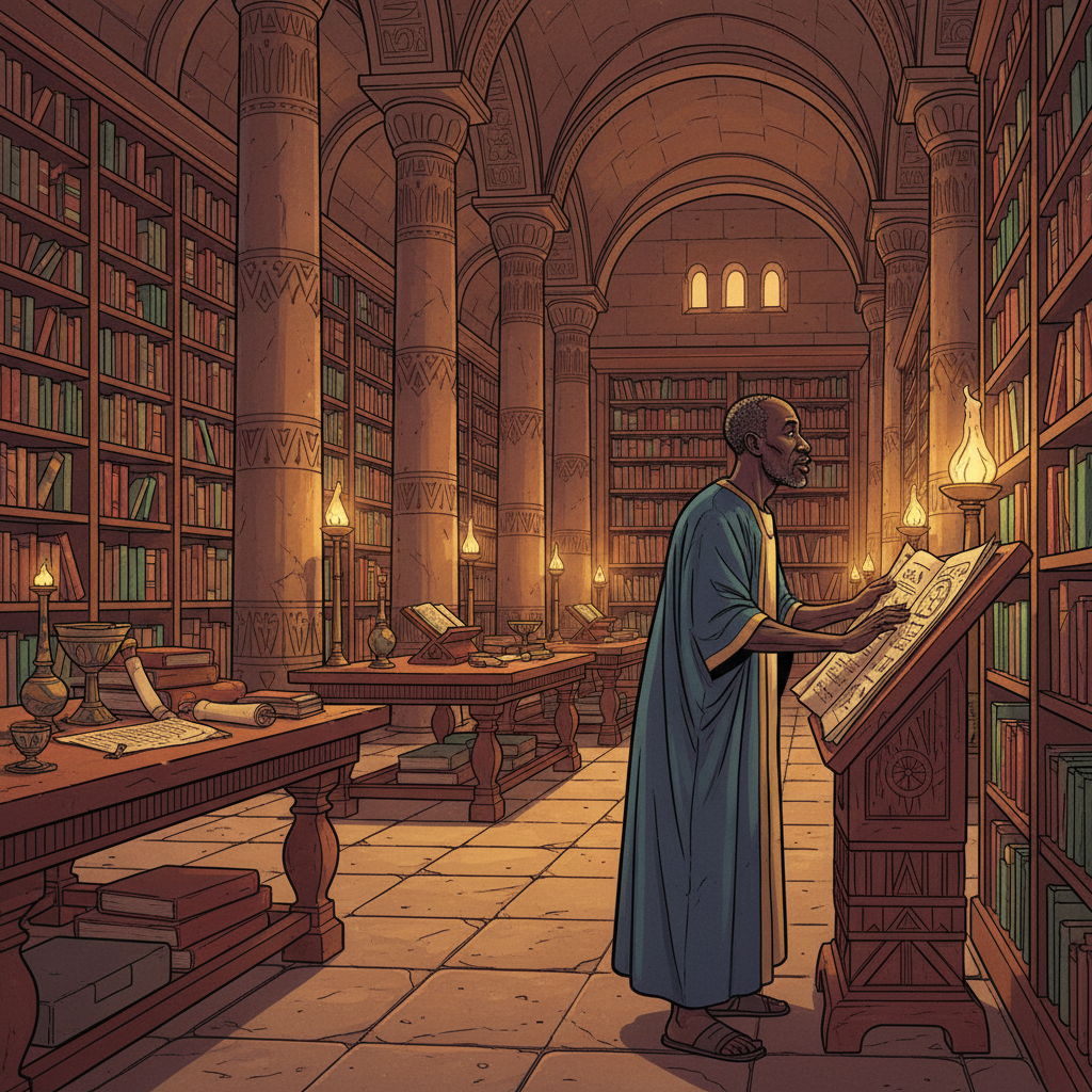 The Silence of Sankore — illustration 2