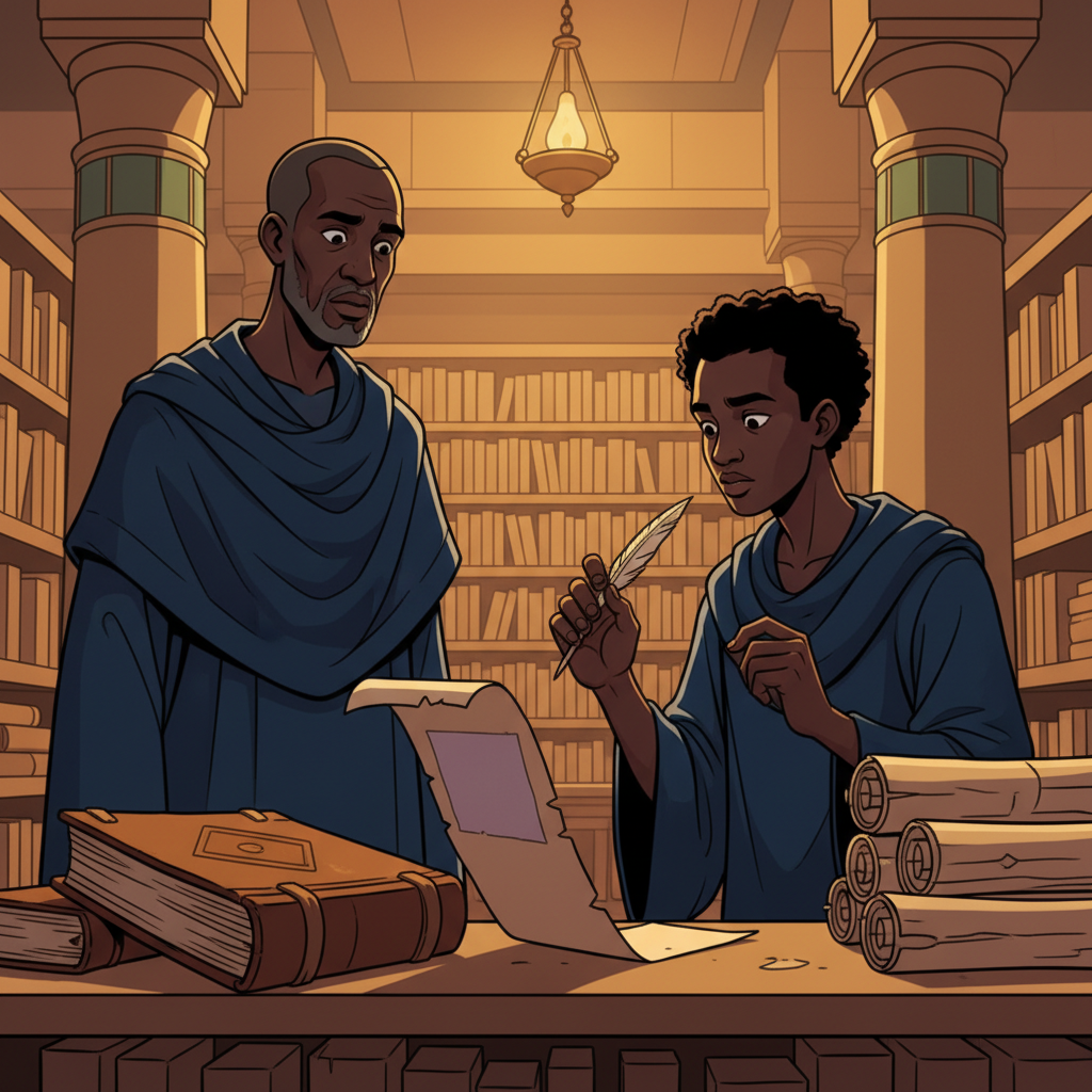 The Silence of Sankore — illustration 3