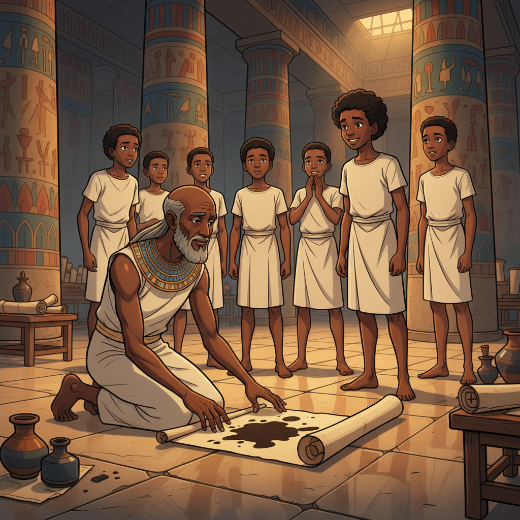 The Scribe Who Could Not Lie — illustration 11