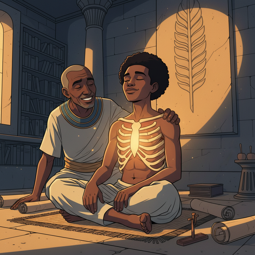 The Scribe Who Could Not Lie — illustration 12
