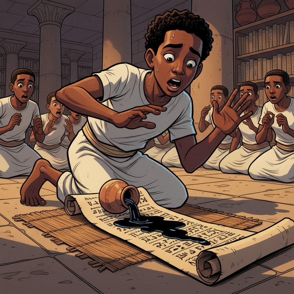 The Scribe Who Could Not Lie — illustration 6