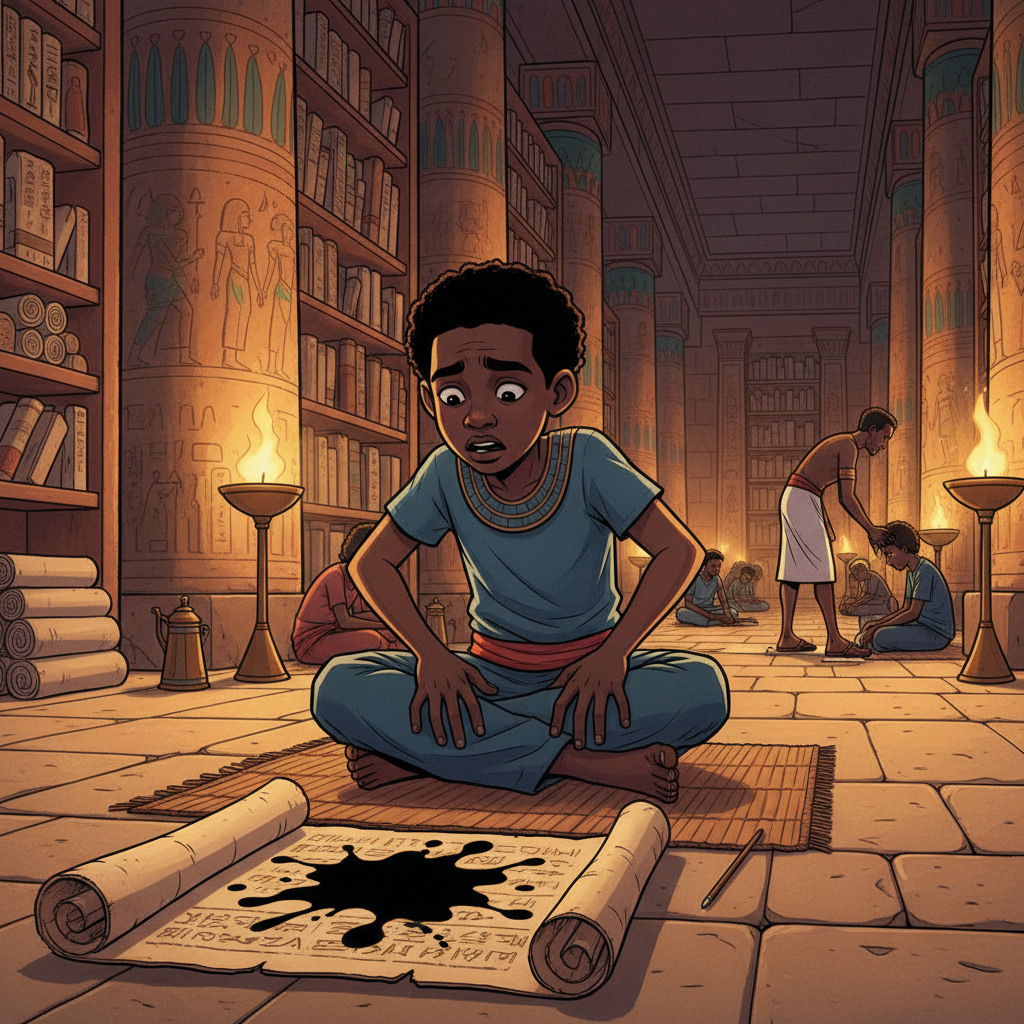 The Scribe Who Could Not Lie — illustration 7