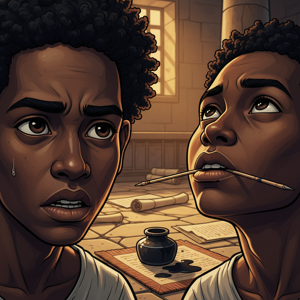 The Scribe Who Could Not Lie — illustration 8