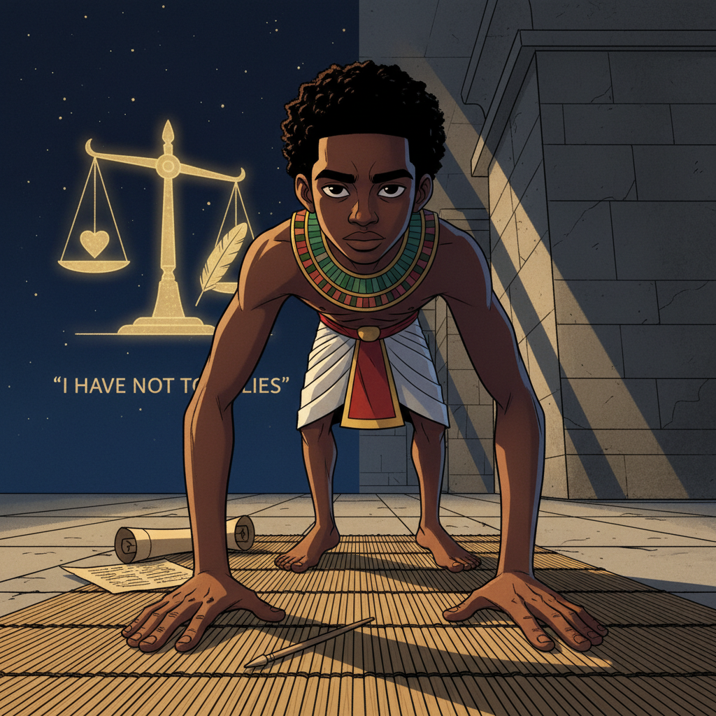 The Scribe Who Could Not Lie — illustration 9