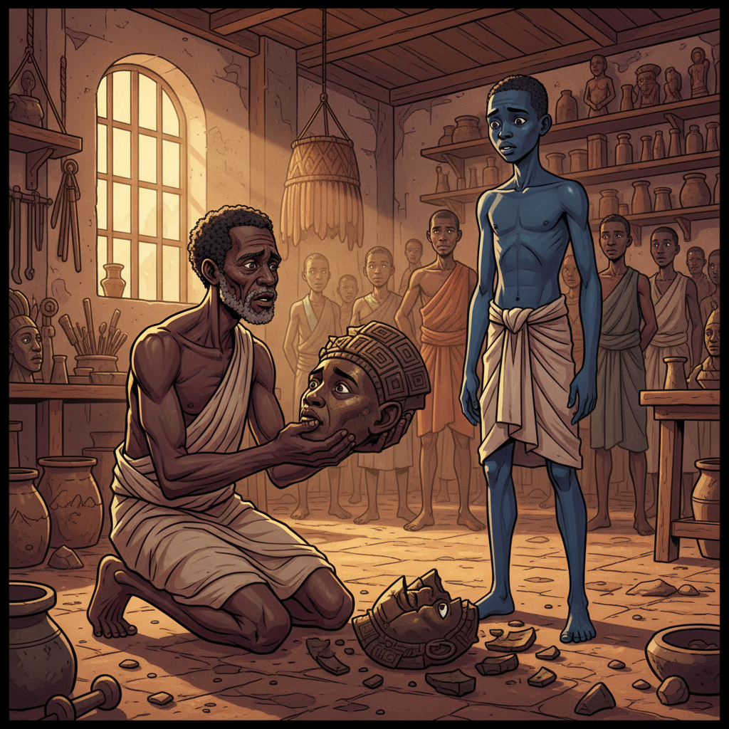 The Sculptor Who Smashed His Work — illustration 11