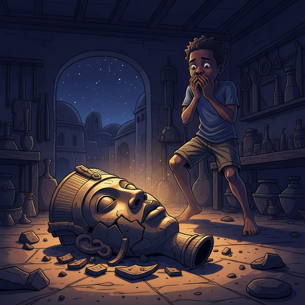 The Sculptor Who Smashed His Work — illustration 14