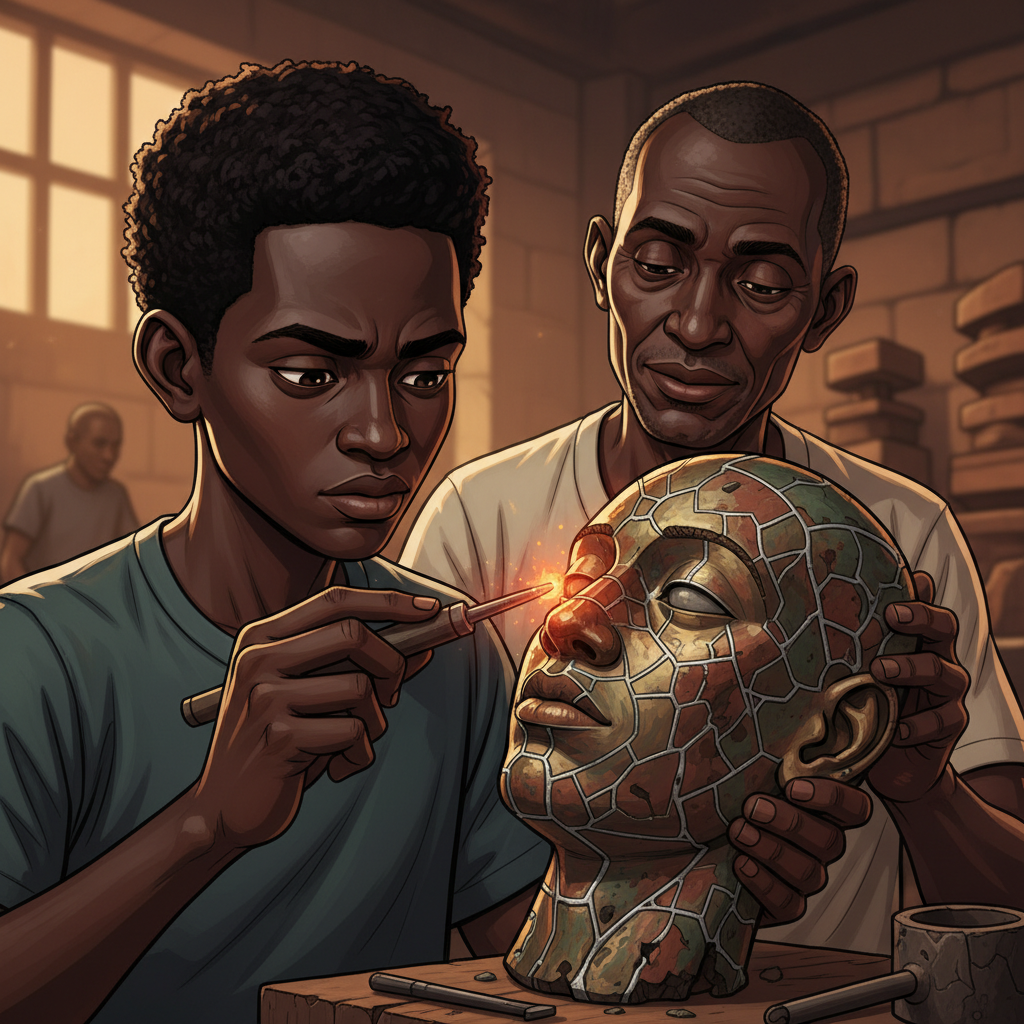 The Sculptor Who Smashed His Work — illustration 22