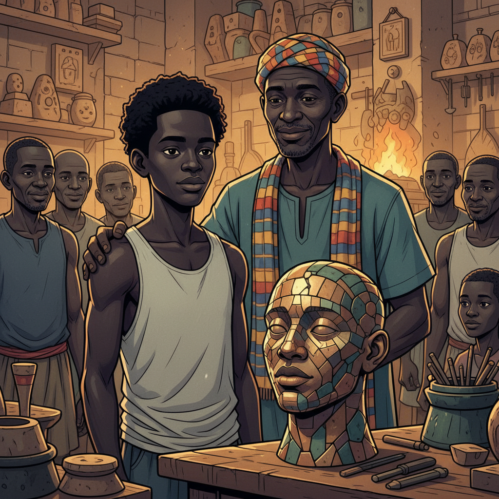 The Sculptor Who Smashed His Work — illustration 23