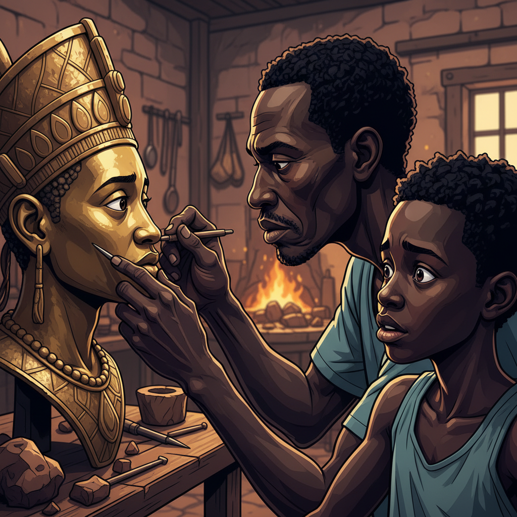 The Sculptor Who Smashed His Work — illustration 4