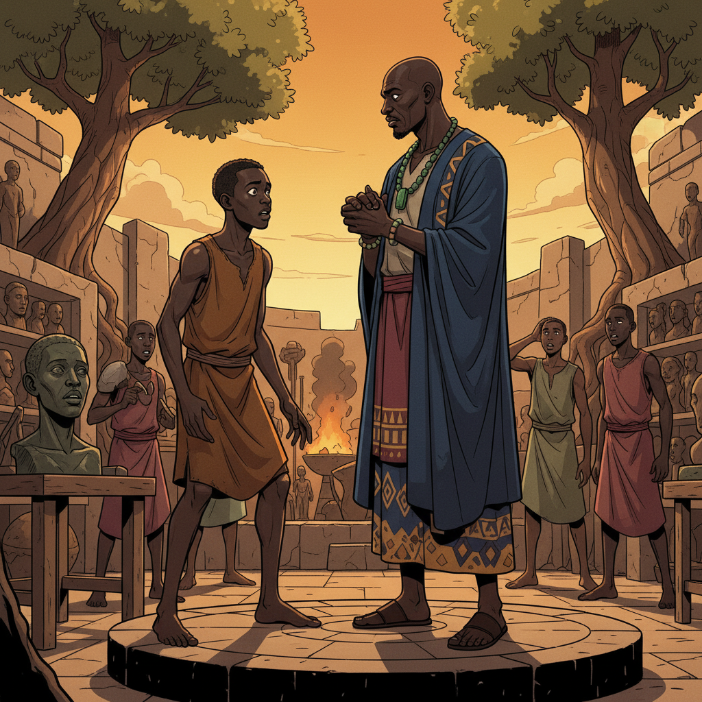 The Sculptor Who Smashed His Work — illustration 5