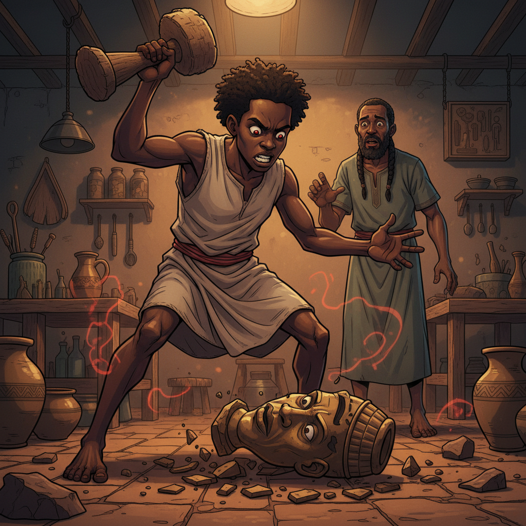 The Sculptor Who Smashed His Work — illustration 7